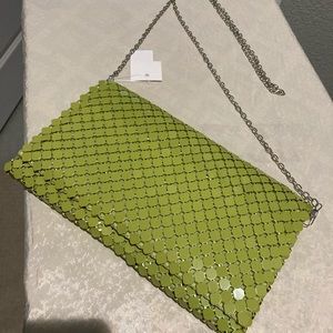 Evening Handbag. NWT. GREEN. BEAUTIFUL. INC 5 brand.